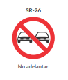 NO ADELANTAR