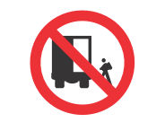 PROHIBIDO EL CARGUE Y DESCARGUE
