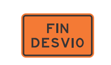 FIN DE DESVÍO