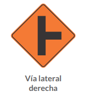 Vía lateral derecha