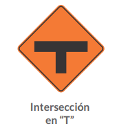 Intersección en “T”