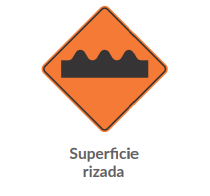 Superficie rizada