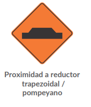 Proximidad a reductor  trapezoidal / pompeyano