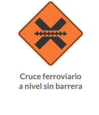 Cruce ferroviario a nivel sin barrera