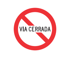 VÍA CERRADA